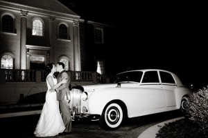 White 1957 Bentley Sedan